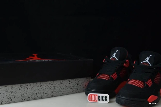 Rep TBK Jordan 4 Thunder CT8527-016 Red Air 0812